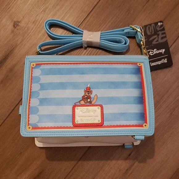 Loungefly Disney Dumbo Book Convertible  Backpack/Crossbody Bag NWT - Picture 15 of 16